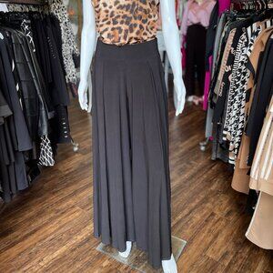 254022 Knit Pull On Black Pant by FRANK LYMAN